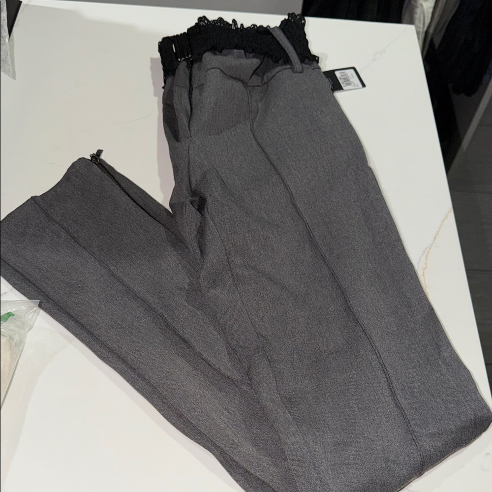 Women's Charcoal Trousers